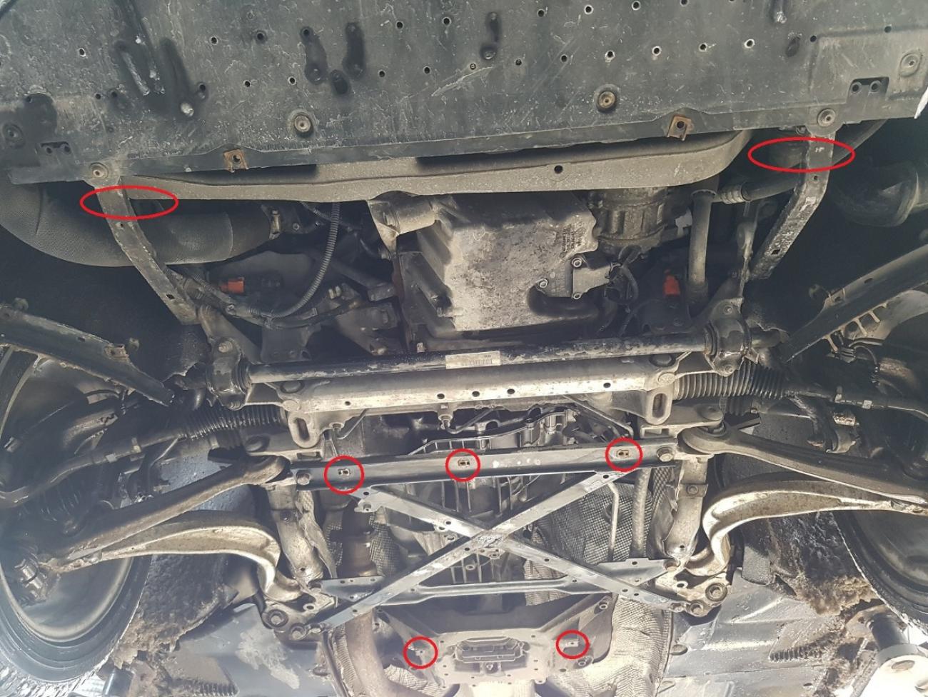 Skid plate Steel Engine+ | Audi A4 B8 All Road, Petrol (2008-2014) - 5