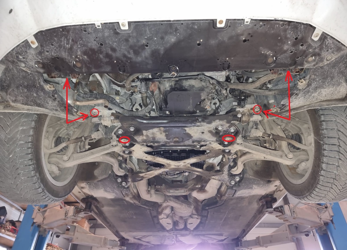 Protection inférieure en acier Moteur+ | Audi A4 B9 All Road (2015-2026) - 4