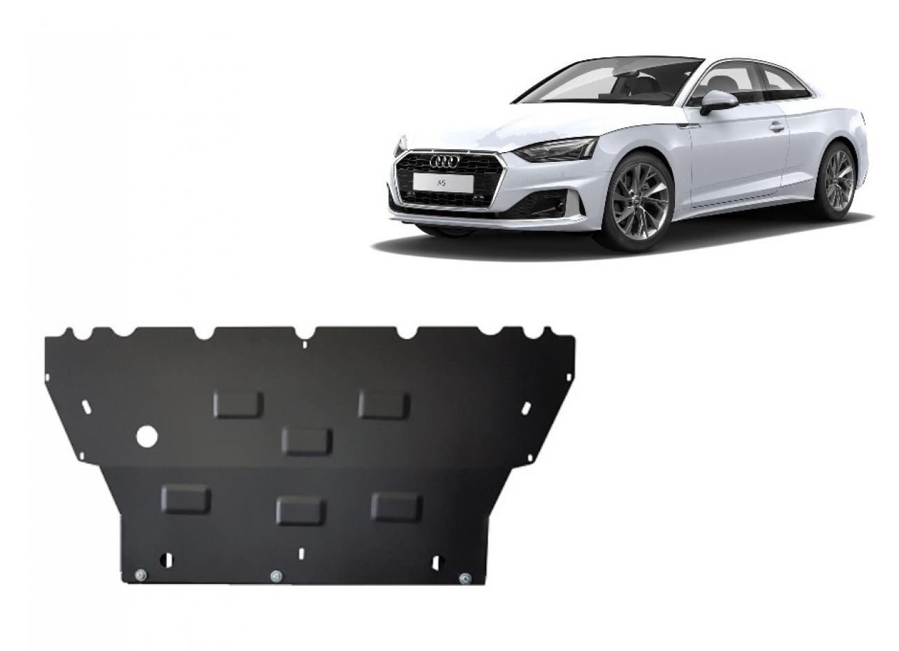 Skid plate Steel Engine+ | Audi A5 (2017-2026) - 2