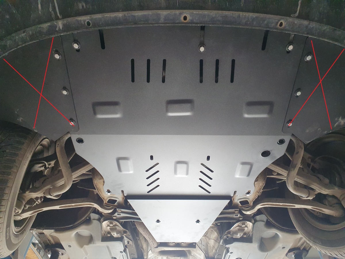 Skid plate Steel Engine+ | Audi A6 (2004-2011) - 5