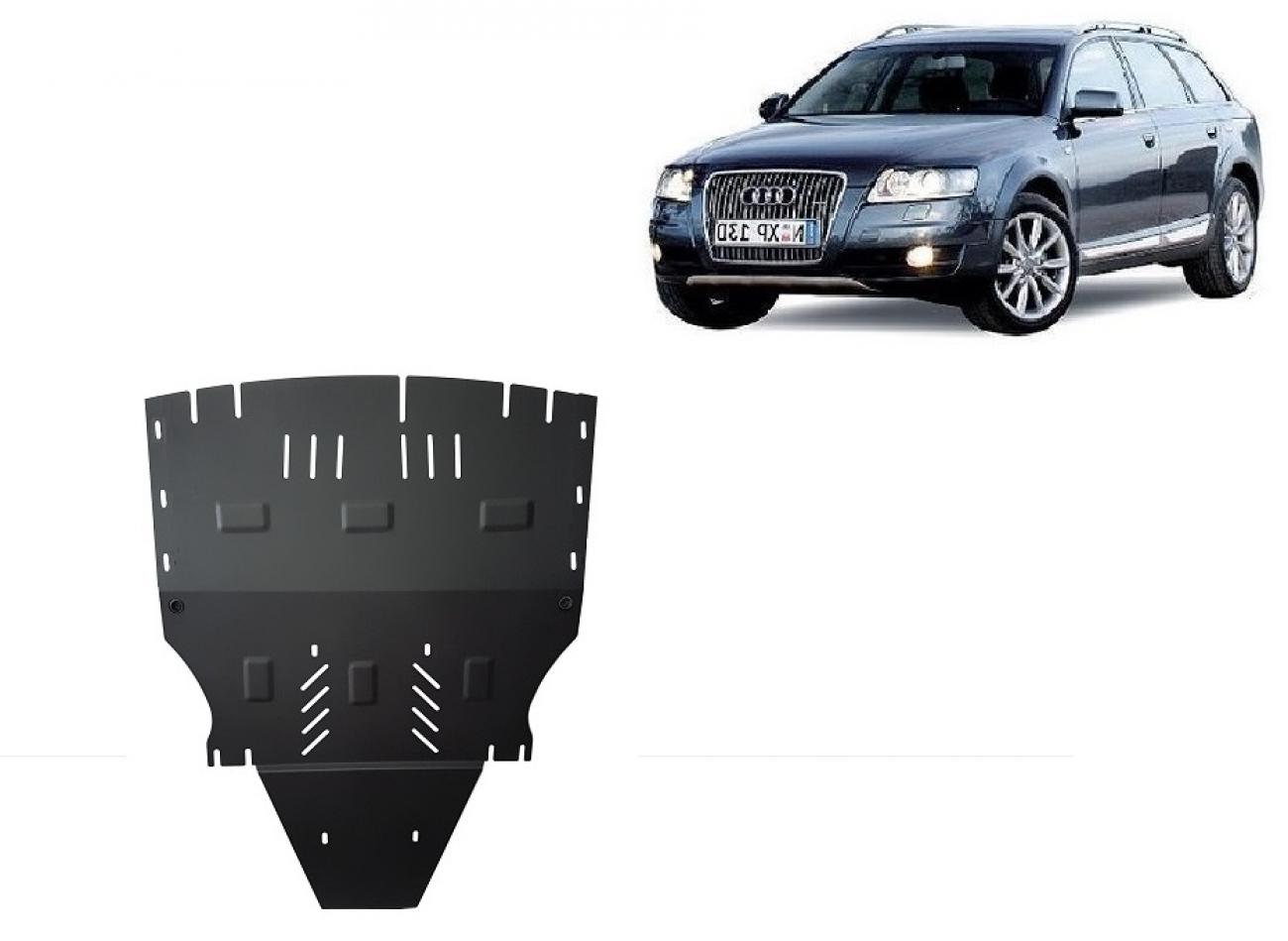 Skid plate Steel Engine+ | Audi A6 Allroad 2 - sans latéraux (2005-2011) - 2
