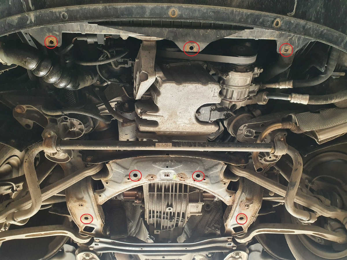 Protection inférieure en acier Moteur+ | Audi A6 Allroad 2 - avec latéraux (2005-2011) - 4