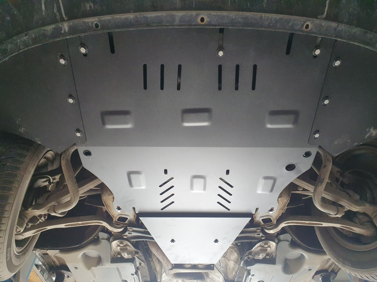 Protection inférieure en acier Moteur+ | Audi A6 Allroad 2 - avec latéraux (2005-2011) - 5