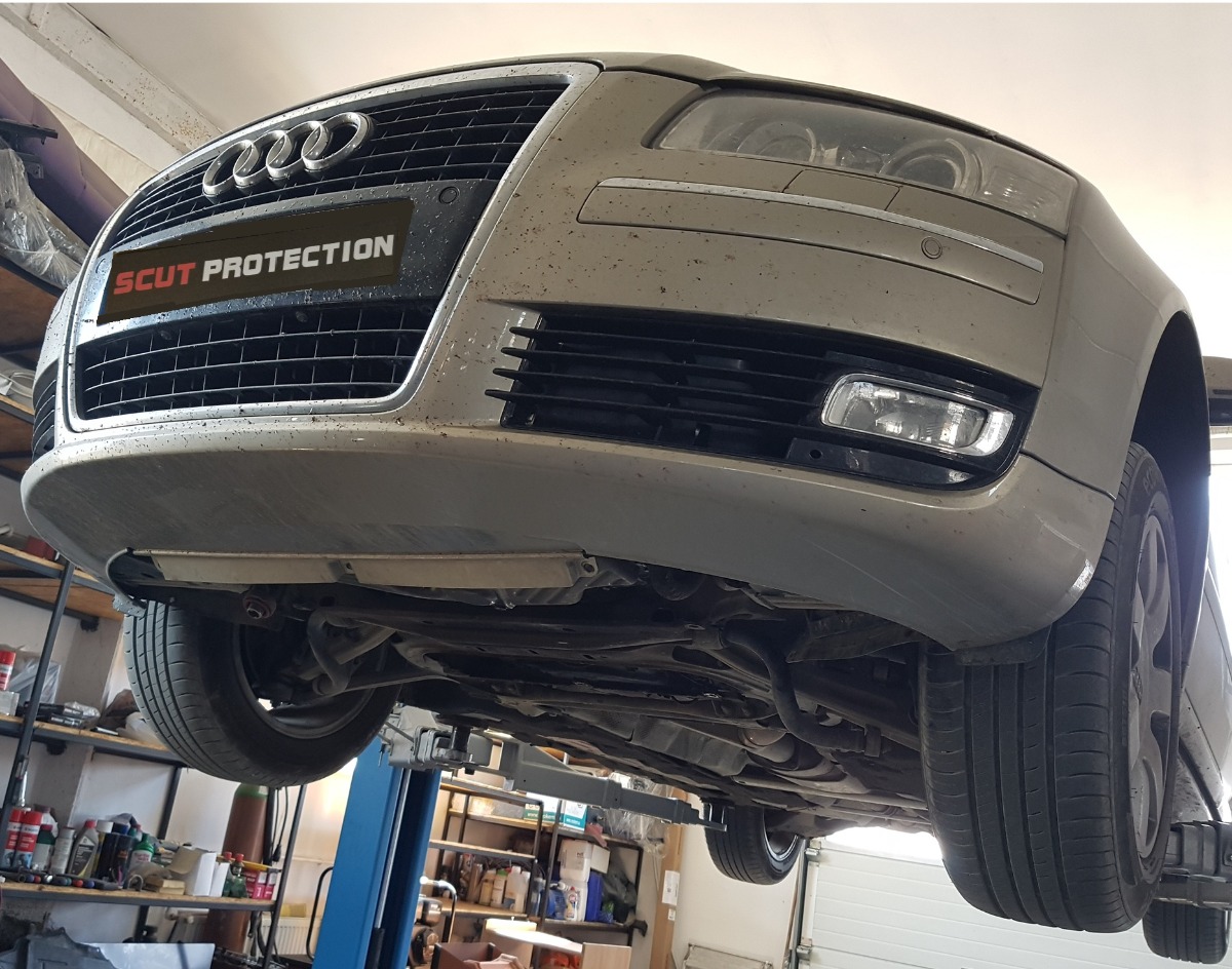 Stalen beschermplaat Motor+ | Audi A8 (2002-2010) - 7