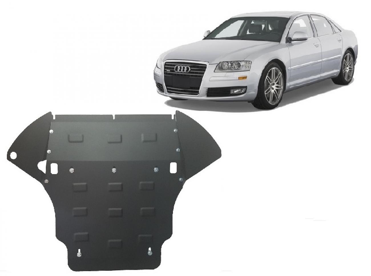 Pohjapanssari Teräs Moottori+ | Audi A8 (2002-2010) - 2