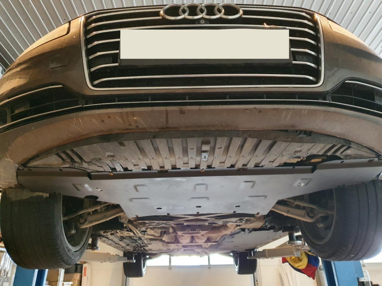 Hasplåt Stål Motor+ | Audi A8 (2010-2017) - 7