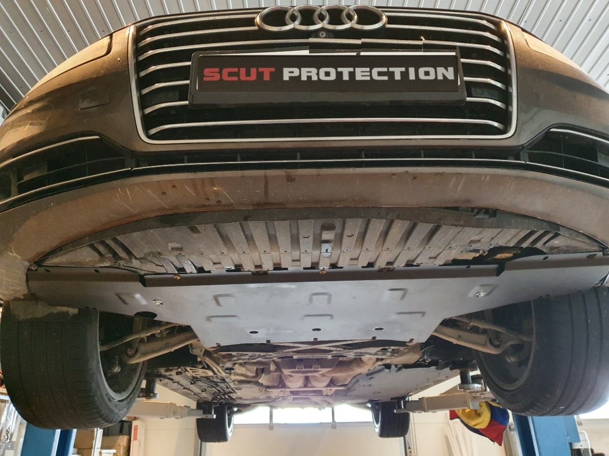 Protection inférieure en acier Moteur+ | Audi A8 (2010-2017) - 9