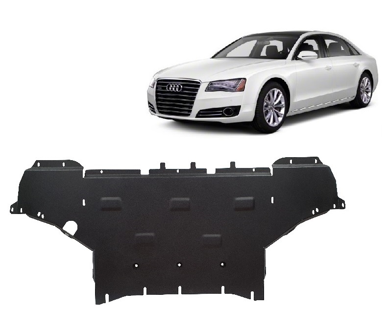 Protection inférieure en acier Moteur+ | Audi A8 (2010-2017) - 2