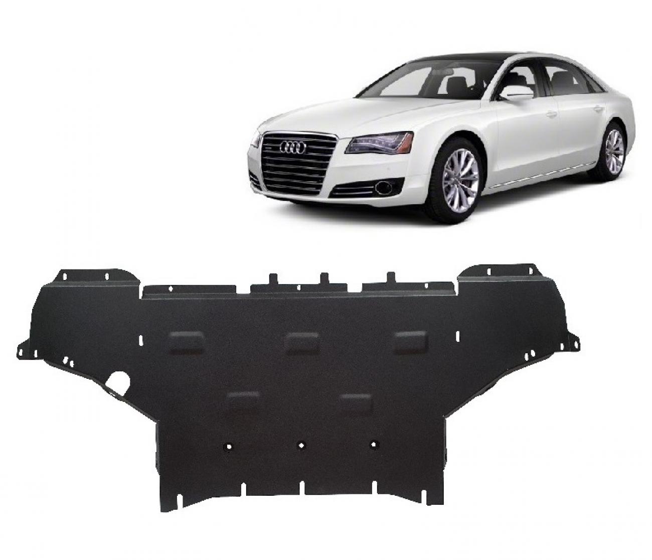 Hasplåt Stål Motor+ | Audi A8 (2010-2017) - 2