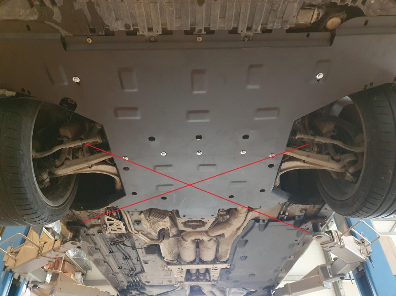 Hasplåt Stål Motor+ | Audi A8 (2010-2017) - 9