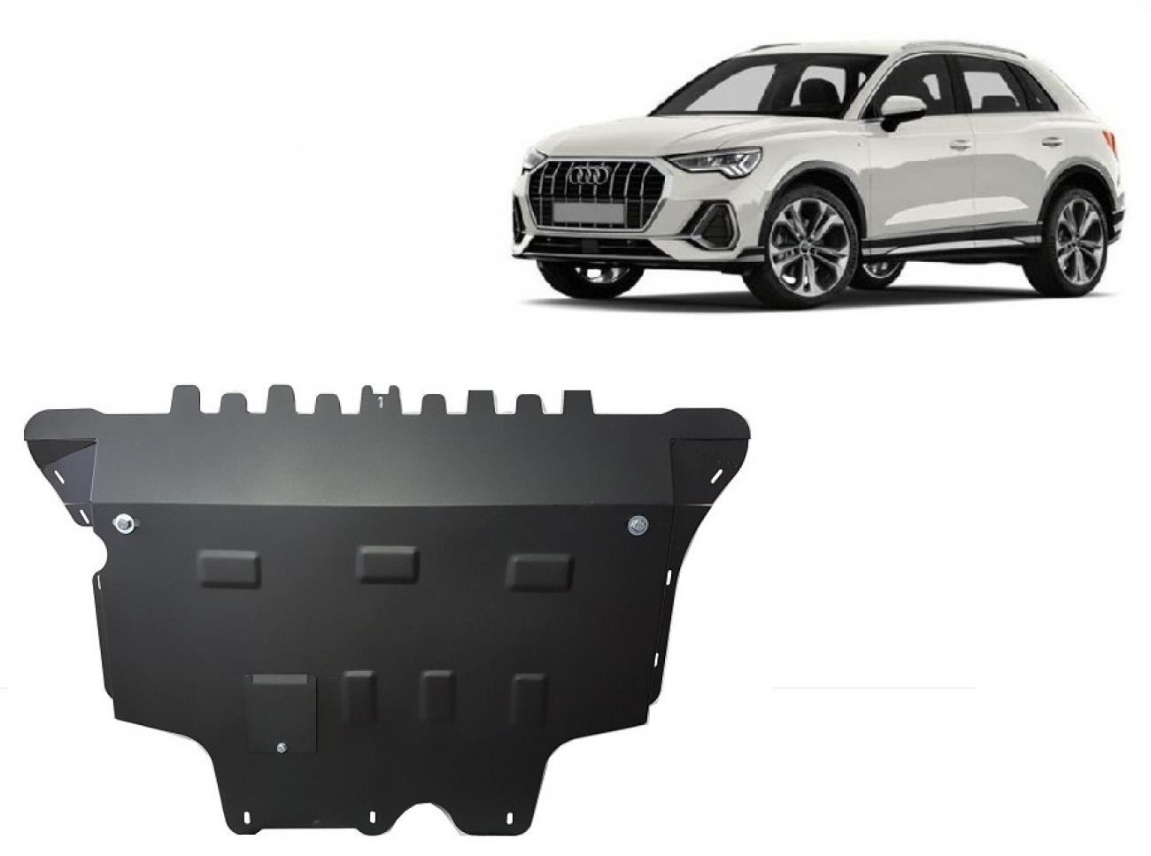 Hasplåt Stål Motor+ | Audi Q3 (2018-2025) - 2
