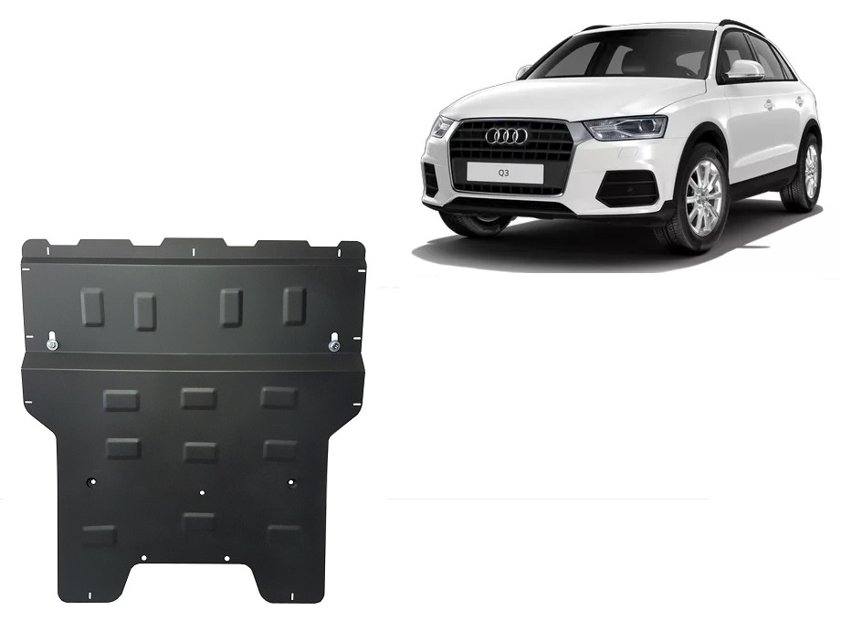 Stahl-Unterfahrschutz Motor+ | Audi Q3 (2011-2018) - 2