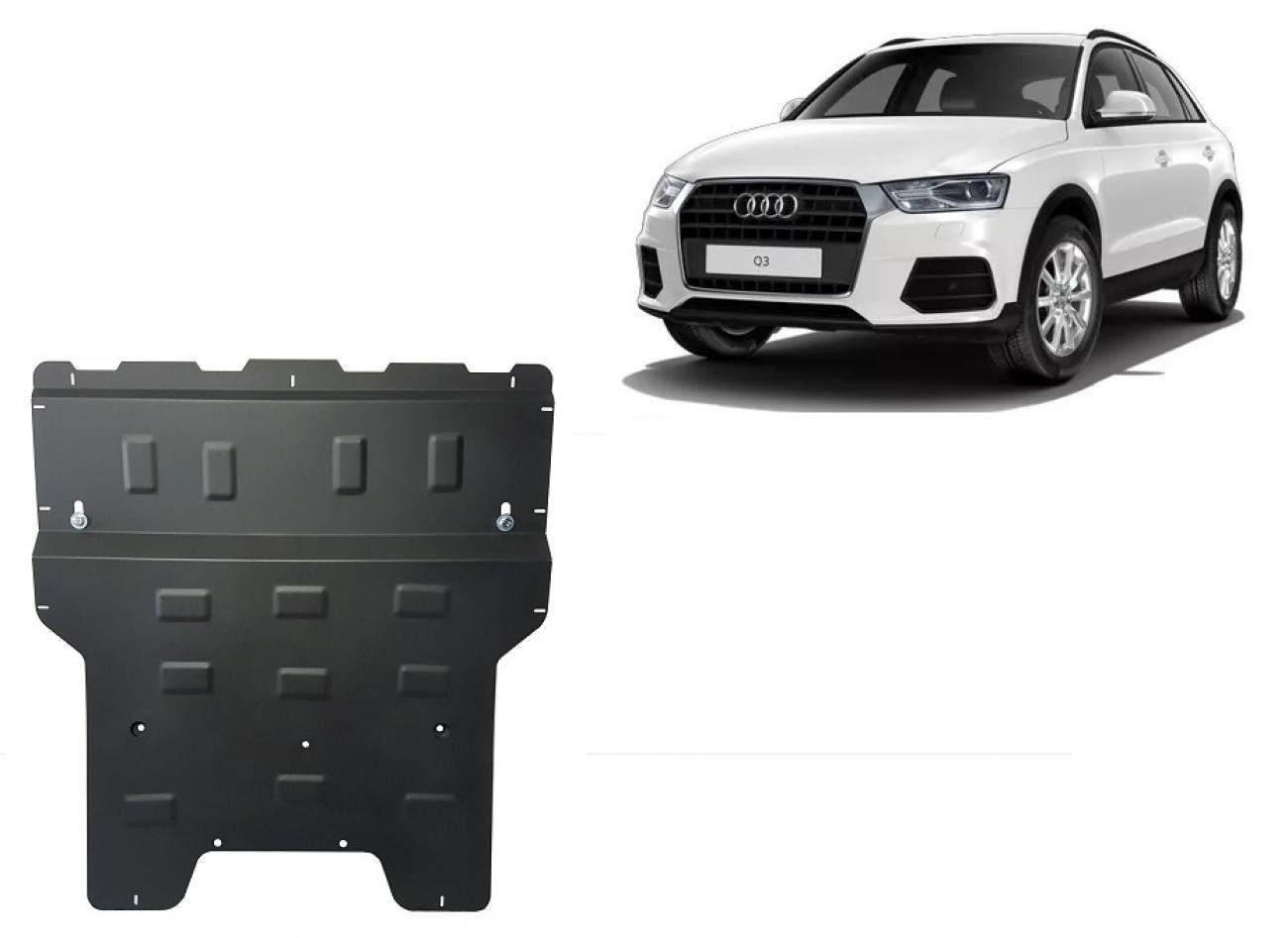 Skid plate Steel Engine+ | Audi Q3 (2011-2018) - 2