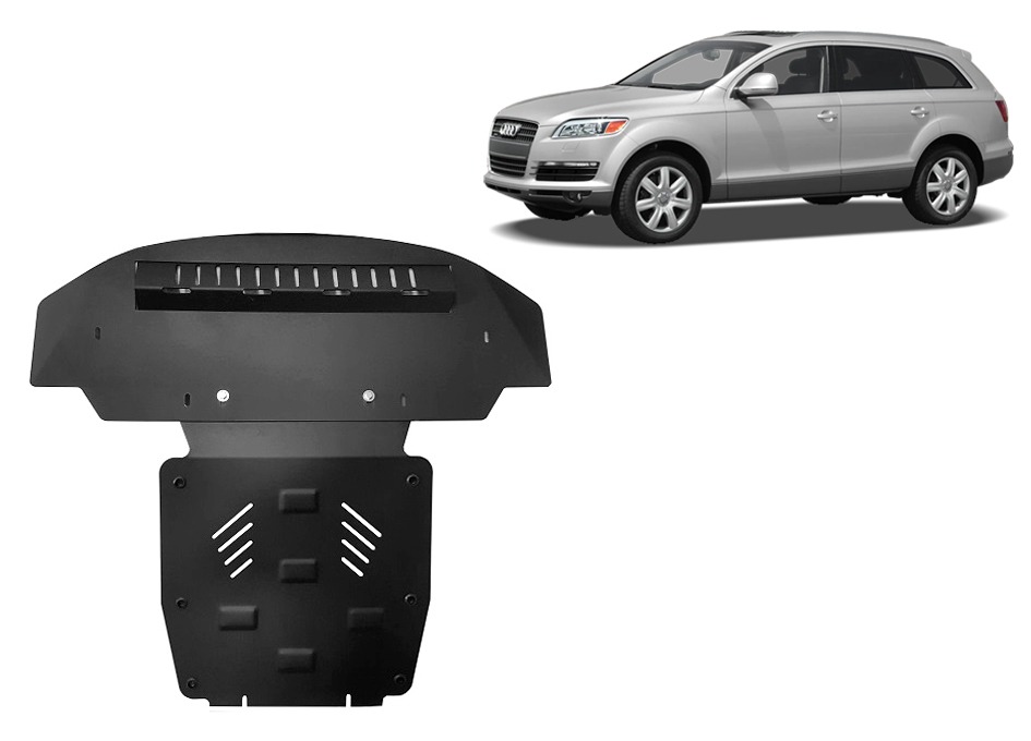 Stalen beschermplaat Motor+ | Audi Q7 (2006-2015) - 2