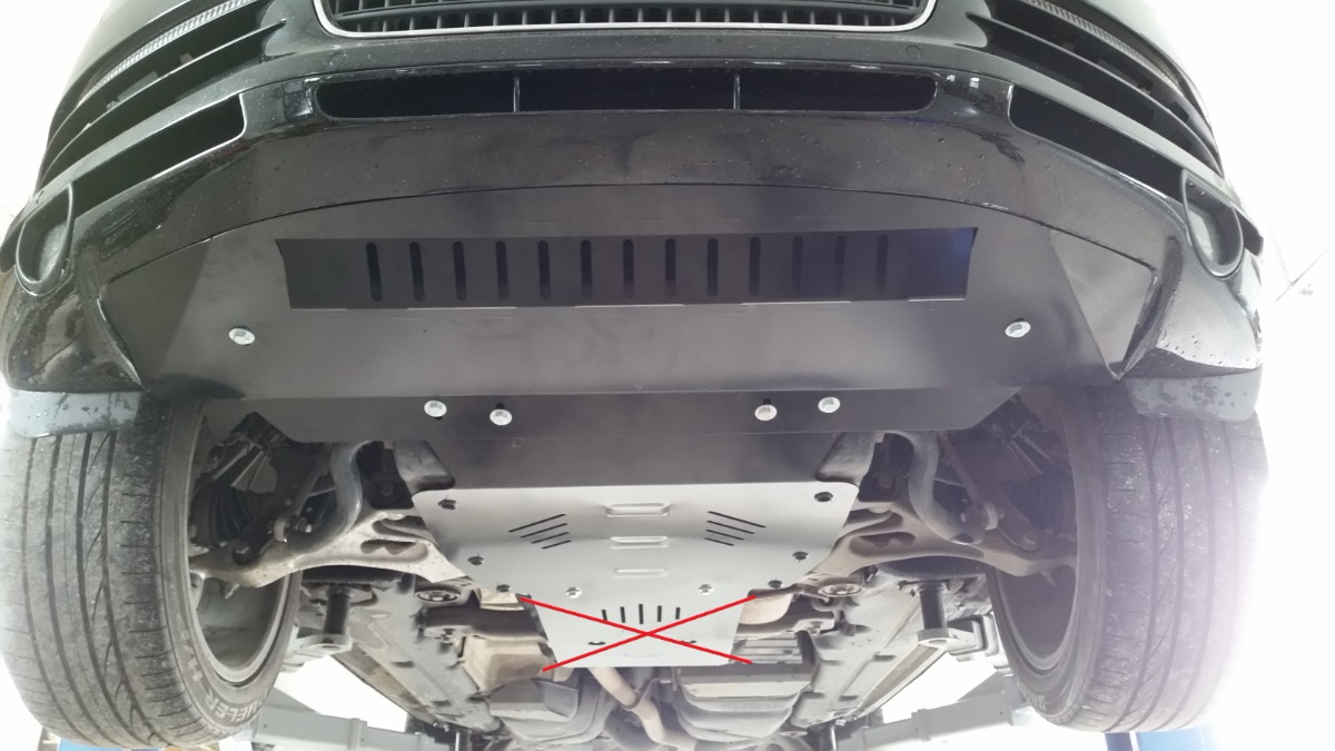 Stalen beschermplaat Motor+ | Audi Q7 (2006-2015) - 8