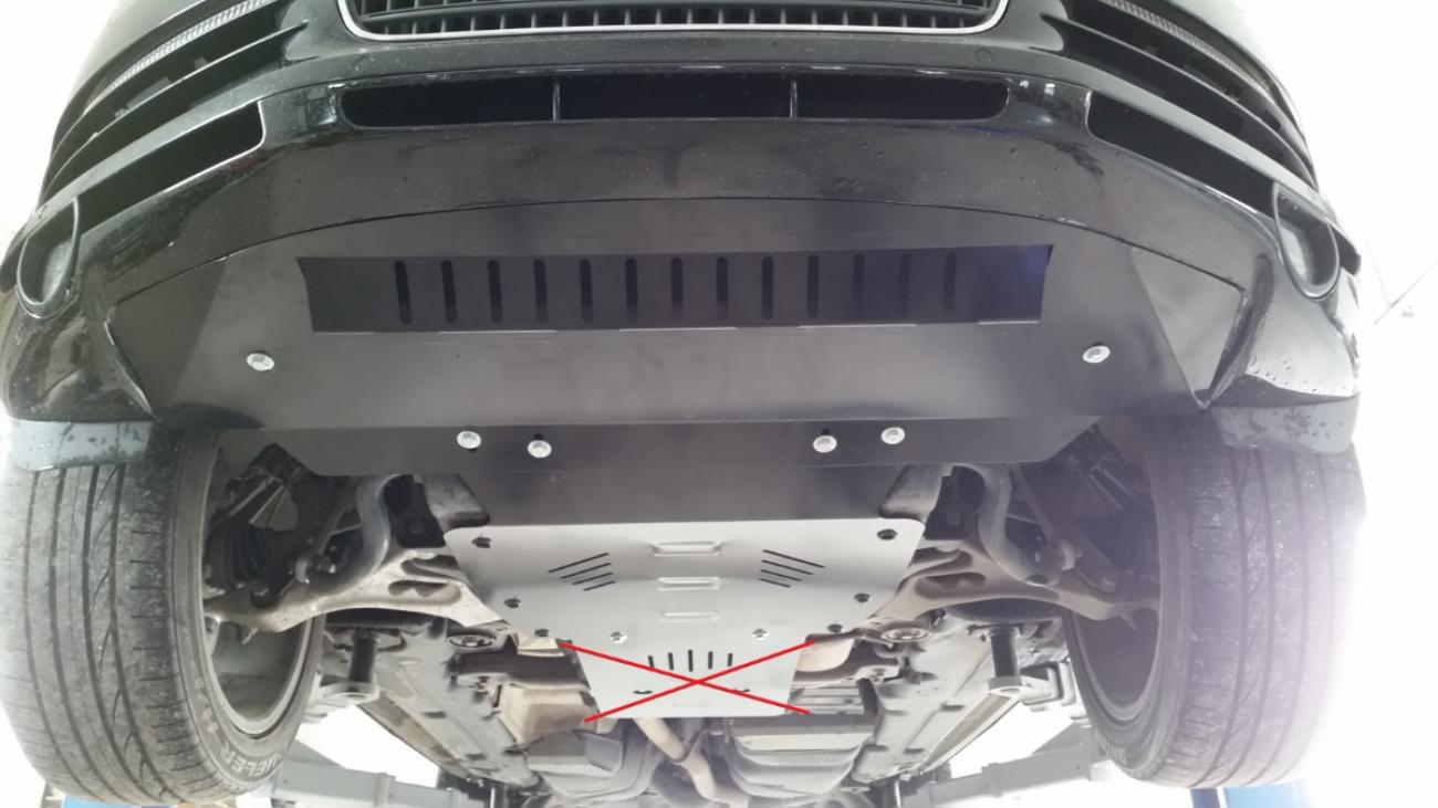 Hasplåt Stål Motor+ | Audi Q7 S-Line (2006-2015) - 8