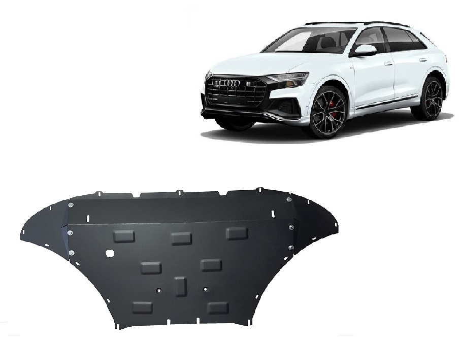 Protezione inferiore in acciaio Motore+ | Audi Q8 (2018-2020) - 2