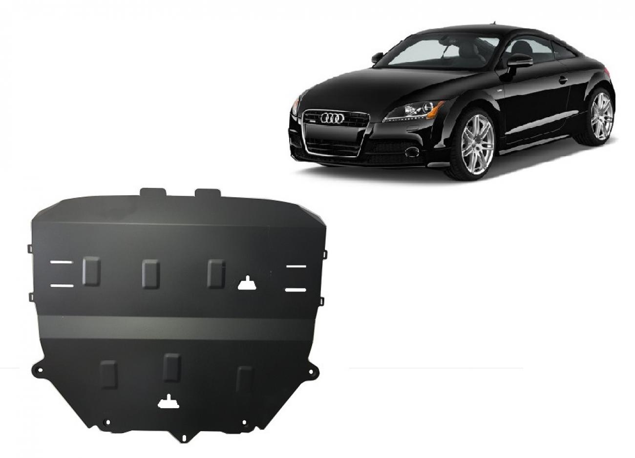 Bundplade Stål Motor+ | Audi TT (2006-2014) - 2