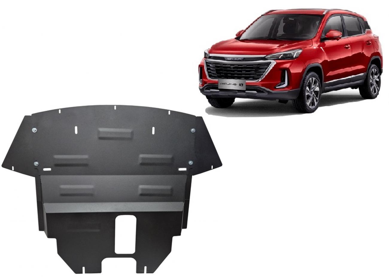 Bundplade Stål Motor+ | BAIC Beijing X3 (2024-2026) - 2