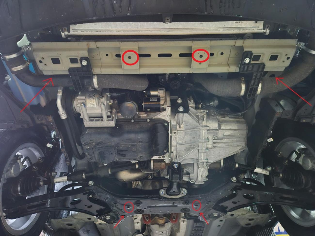 Hasplåt Stål Motor+ | BAIC Beijing X35 (2023-2026) - 4