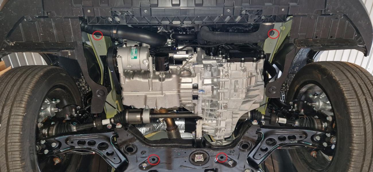 Pohjapanssari Teräs Moottori+ | BAIC Peking X55 (2022-2026) - 4