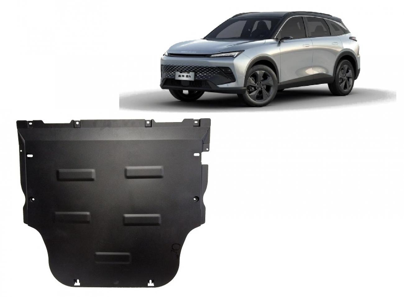 Pohjapanssari Teräs Moottori+ | BAIC Peking X55 (2022-2026) - 2