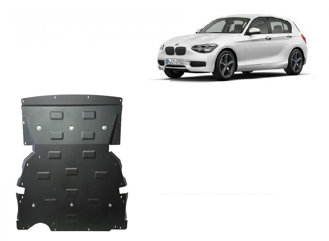 Hasplåt Stål Motor+ | BMW Serie 1 F20/F21 (2011-2018) - 2