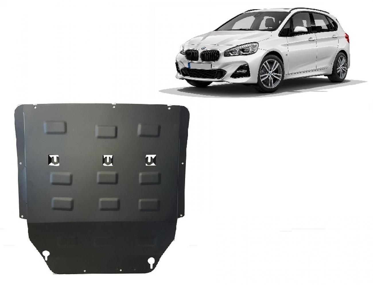 Skid plate Steel Engine+ | BMW Serie 2 F45 / F46	 (2013-2018) - 2