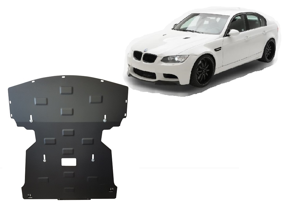 Proteção inferior em aço Motor+ | BMW Serie 3 E90/91/92 (2004-2011) - 2