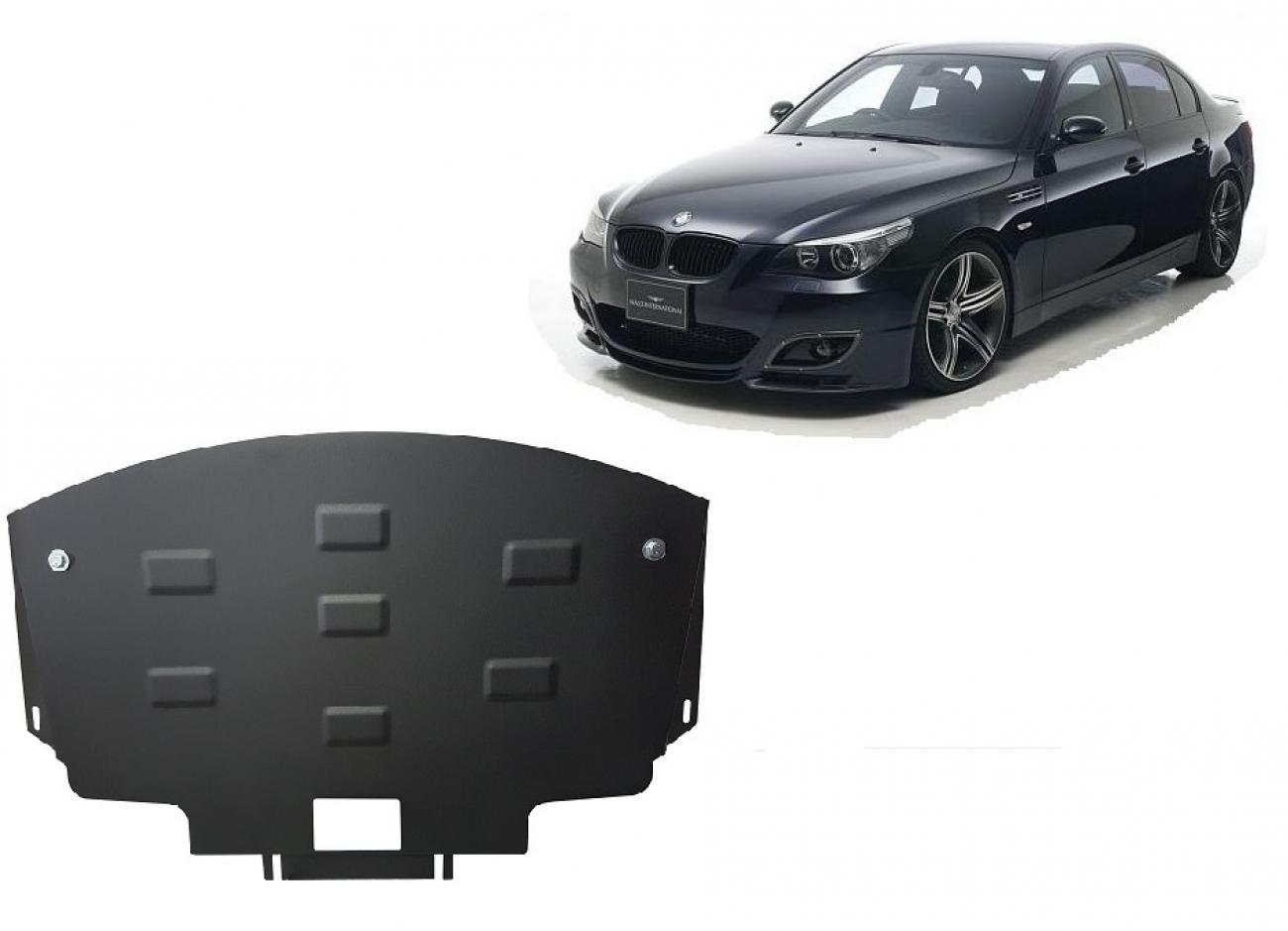 Bunnplate Stål Radiator | BMW Serie 5 E60/E61 standard M front bumper (2003-2010) - 2