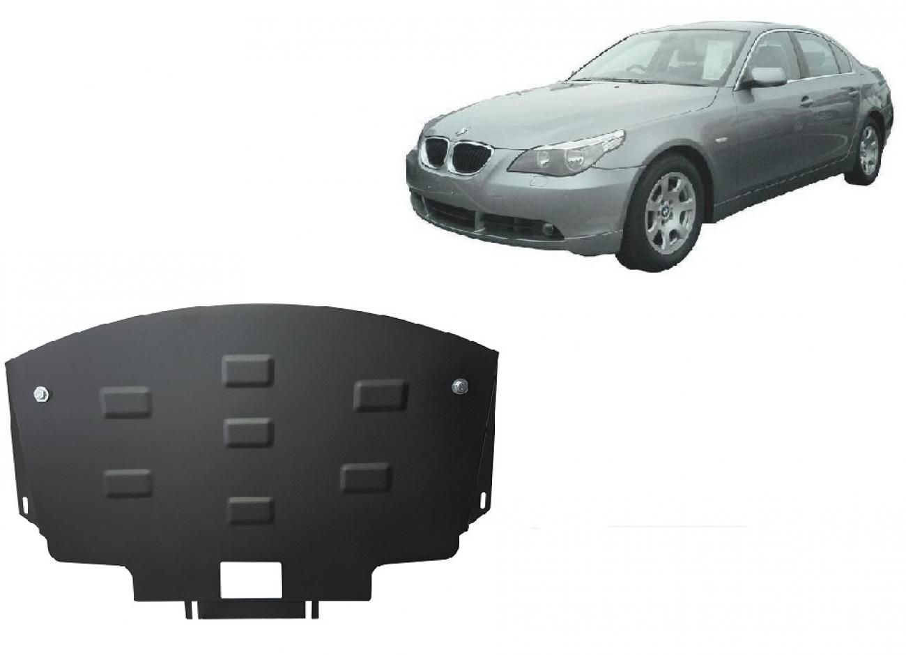 Skid plate Steel Radiator | BMW Serie 5 E60/E61 standard front bumper (2003-2010) - 2