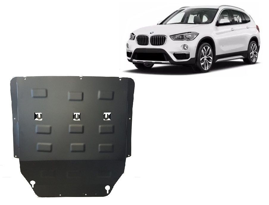Stahl-Unterfahrschutz Motor+ | BMW X1 F48 (2015-2022) - 2