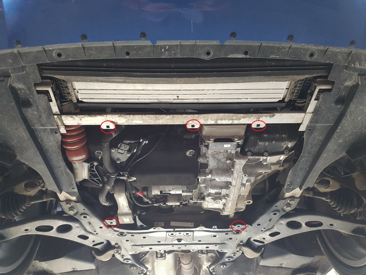 Stahl-Unterfahrschutz Motor+ | BMW X1 F48 (2015-2022) - 4