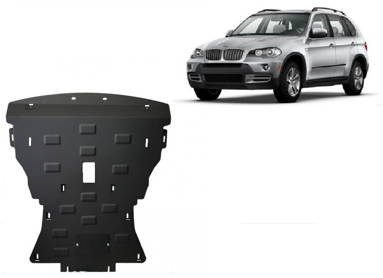 Hasplåt Stål Motor | BMW X5 E70 (2007-2013) - 2