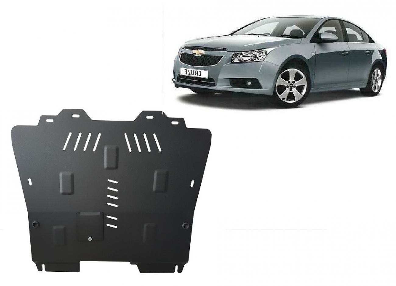 Skid plate Steel Engine+ | Chevrolet Cruze (2008-2016) - 2