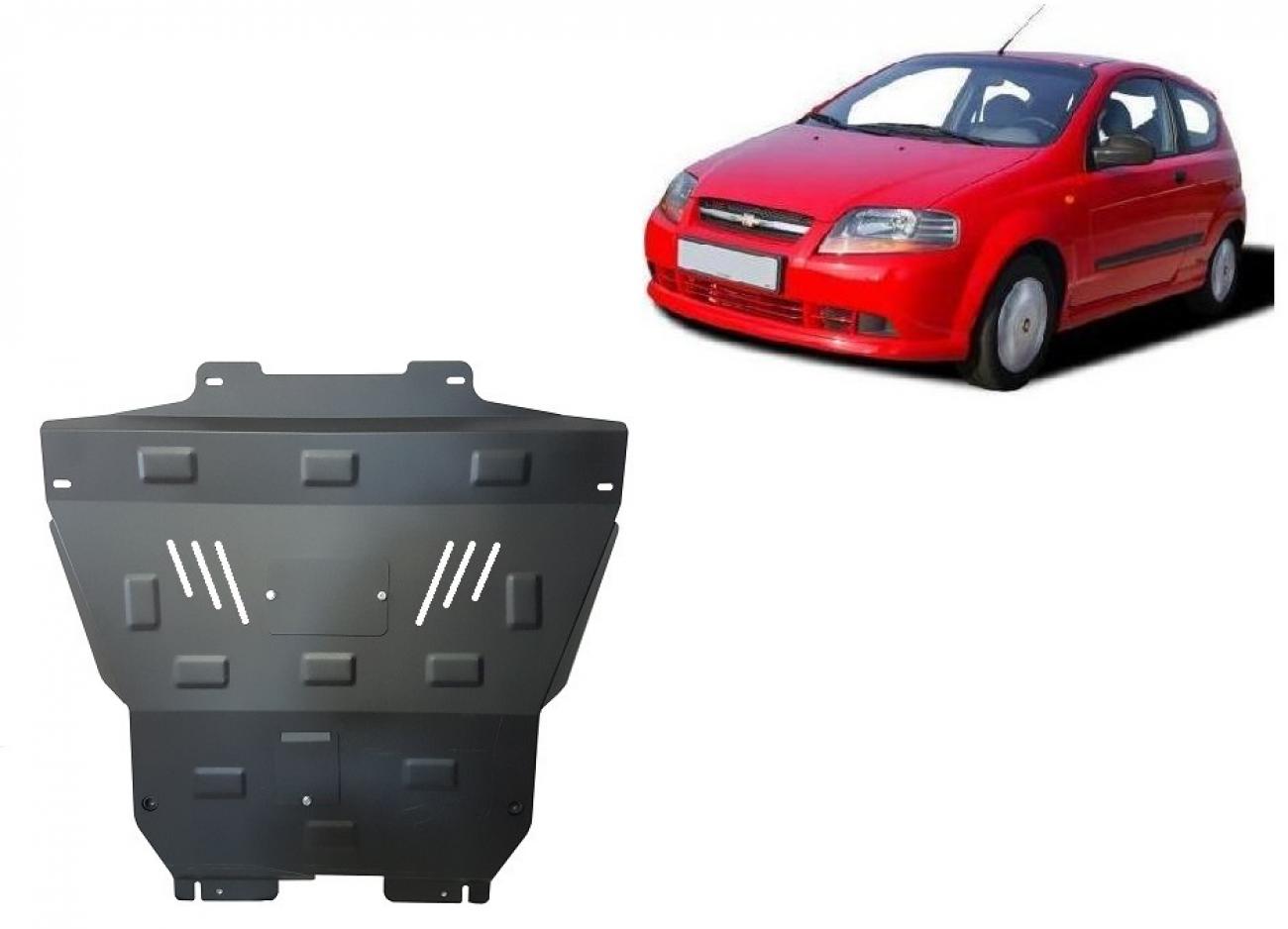 Skid plate Steel Engine+ | Chevrolet Kalos (2004-2008) - 2