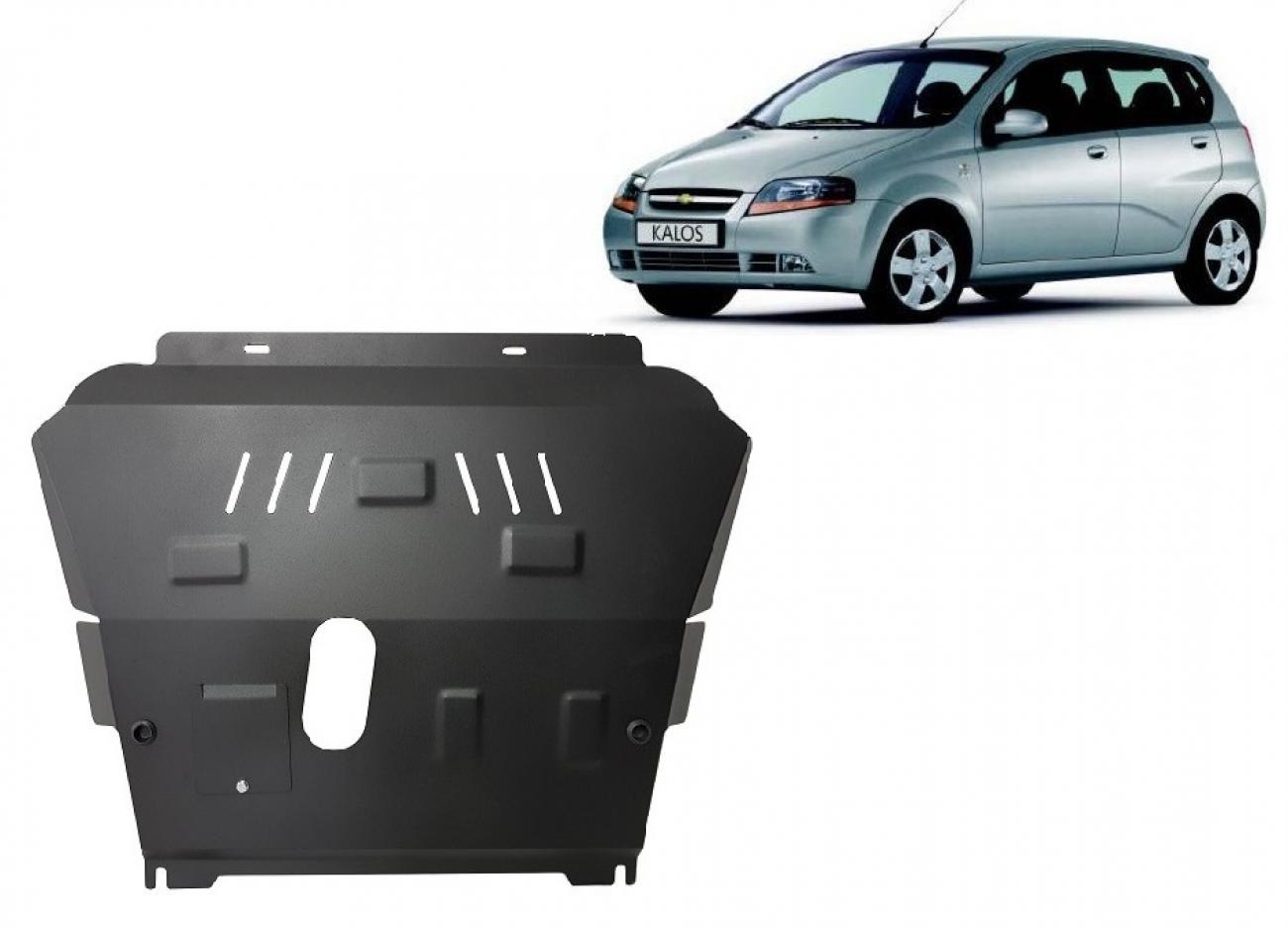 Skid plate Steel Engine+ | Chevrolet Kalos (2008-2011) - 2