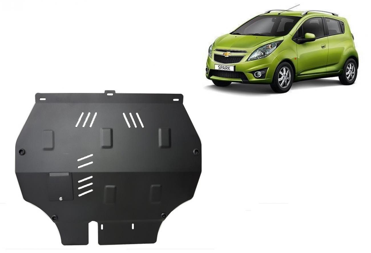 Hasplåt Stål Motor+ | Chevrolet Spark (2009-2026) - 2