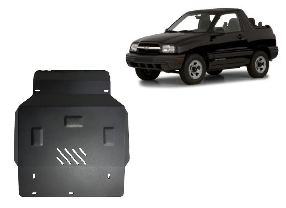 Stahl-Unterfahrschutz Motor | Chevrolet Tracker (1999-2005) - 2