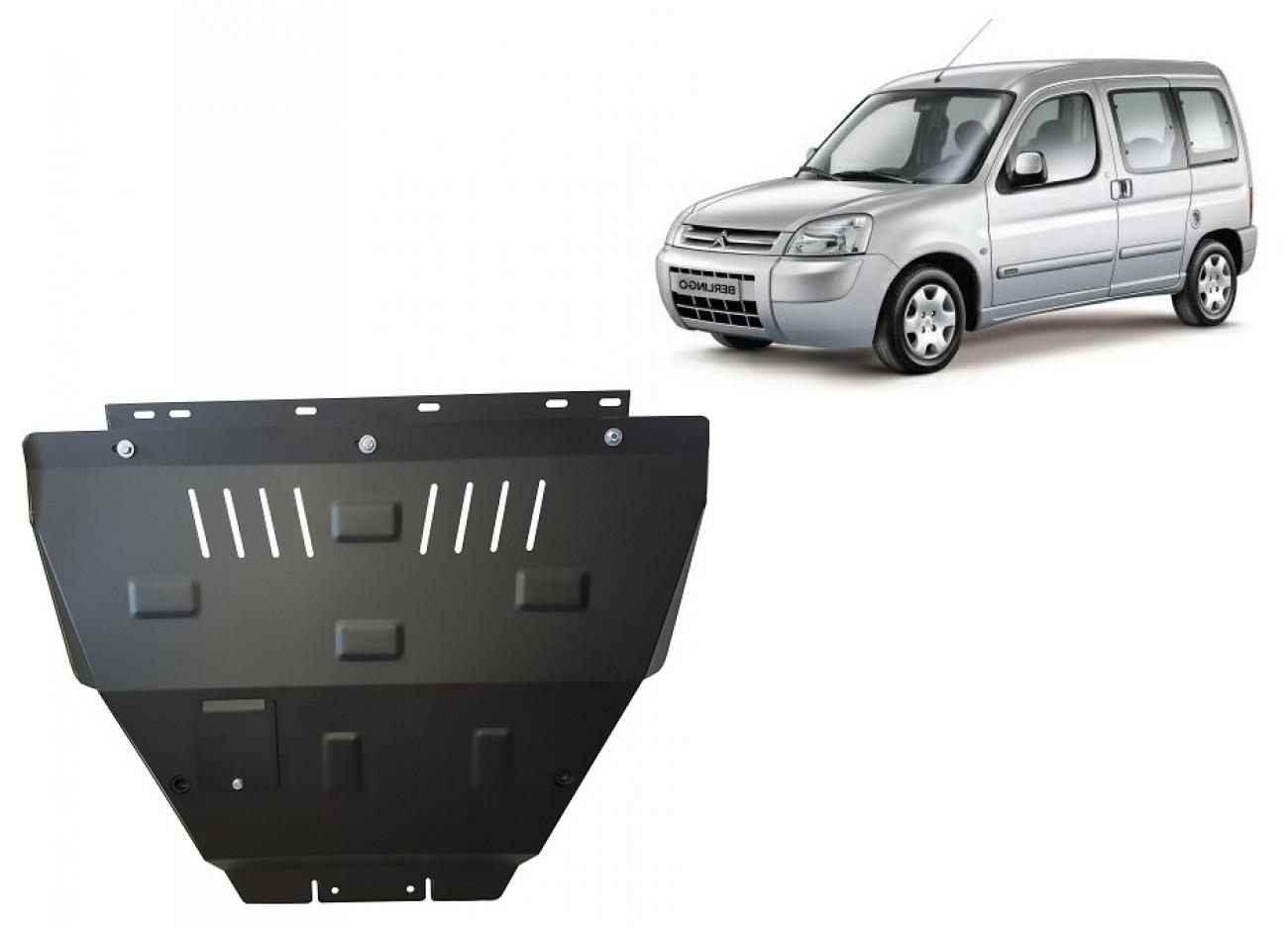 Skid plate Steel Engine+ | Citroën Berlingo (1997-2008) - 2