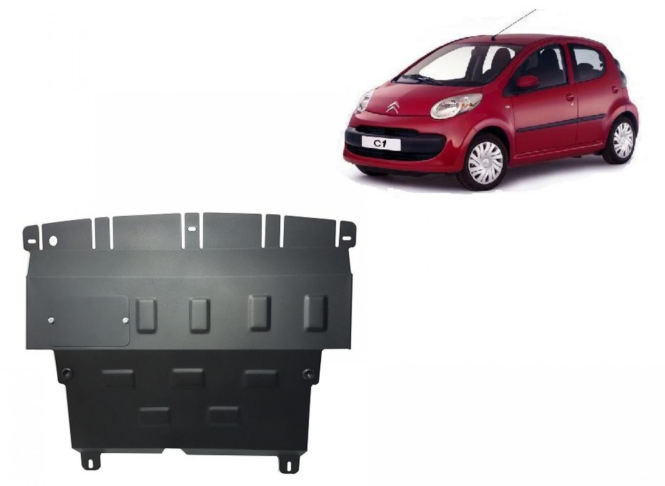 Hasplåt Stål Motor+ | Citroën C1 (2005-2014) - 2