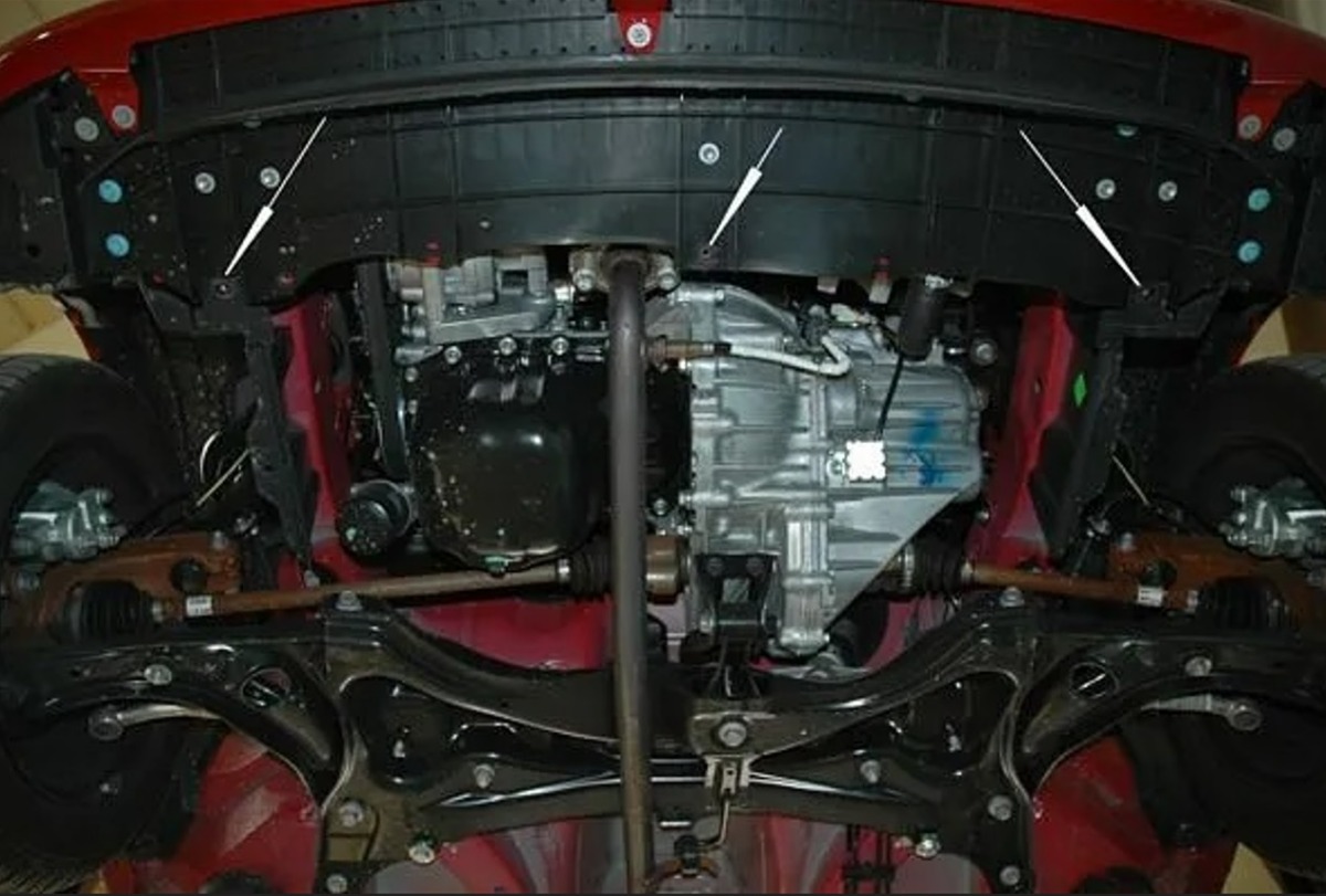 Stahl-Unterfahrschutz Motor+ | Citroën C1 (2005-2014) - 4
