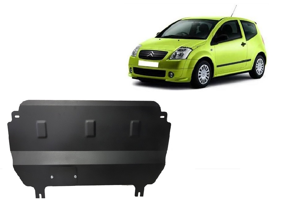 Stalen beschermplaat Motor+ | Citroën C2 (2003-2009) - 2