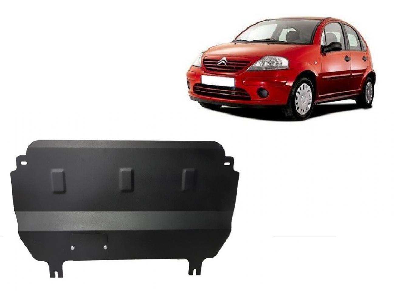Skid plate Steel Engine+ | Citroën C3 (2003-2016) - 2