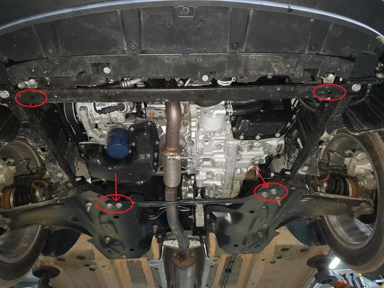 Bunnplate Stål Motor+ | Citroën C3 Aircross (2017-2026) - 4