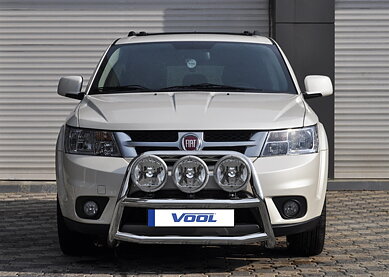 LARGE TRIO Bullbar - Fiat Freemont 2012-2016