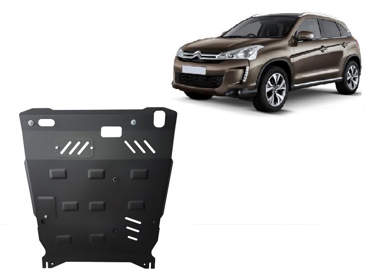 Skid plate Steel Engine+ | Citroën C4 Aircross (2012-2017) - 2