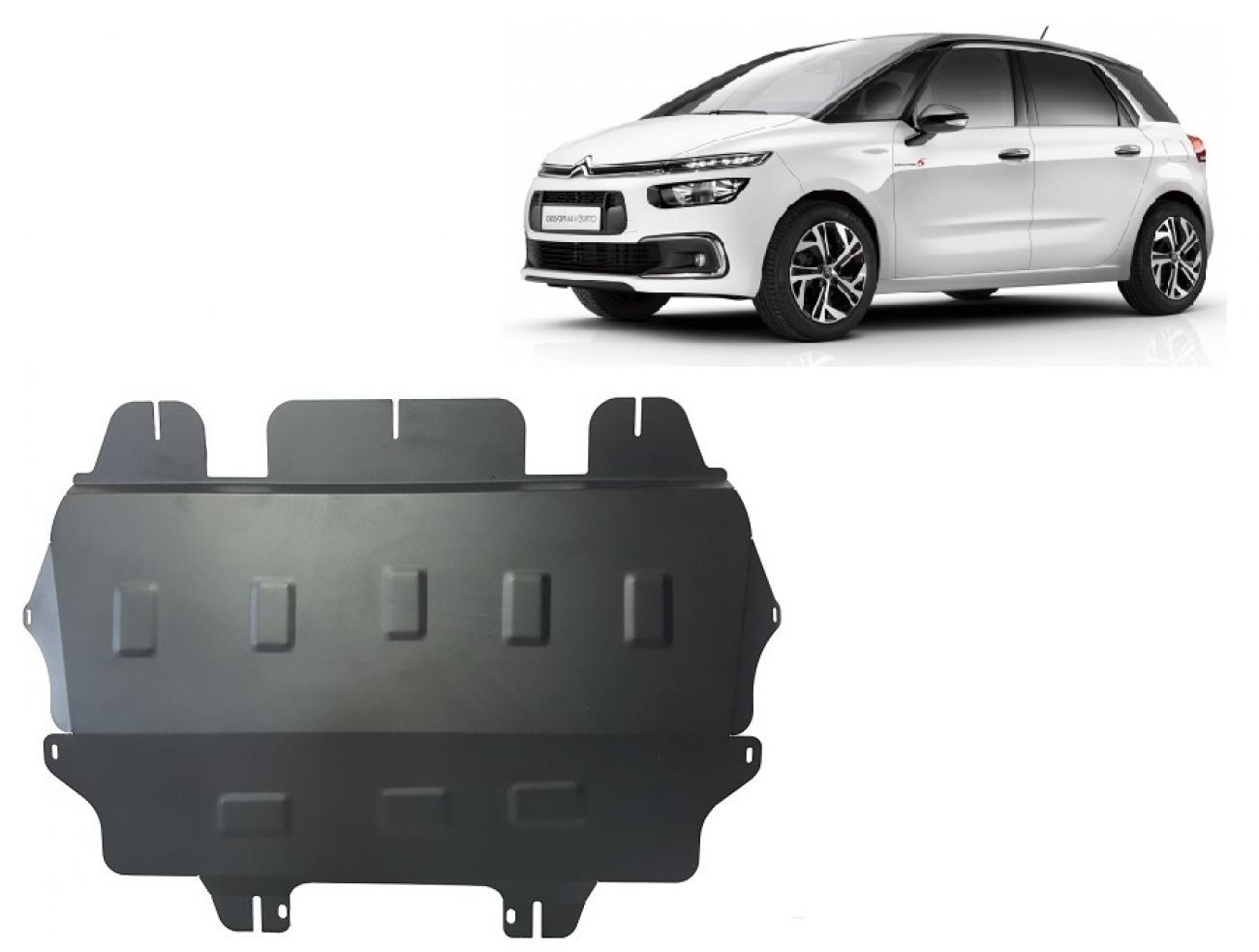 Skid plate Steel Engine+ | Citroën C4 Picasso (2008-2013) - 2