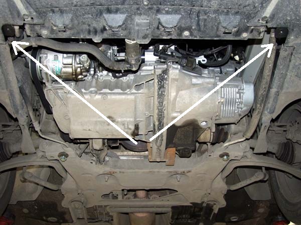 Protector inferior de acero Motor+ | Citroën C5 (2004-2007) - 4