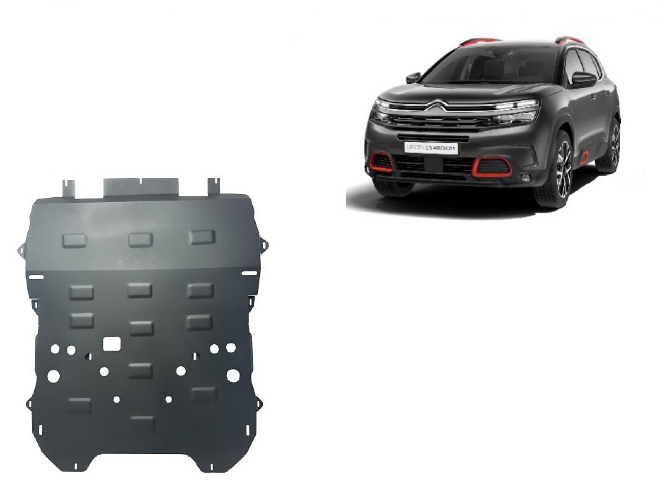 Skid plate Steel Engine+ | Citroën C5 Aircross (2017-2026) - 2
